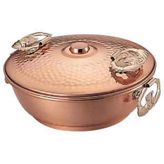 【まとめ買い10個セット品】【 銅ミニしゃぶ鍋 】【 厨房器具 製菓道具 おしゃれ 飲食店 】【メイチョー】｜開業プロ メイチョー