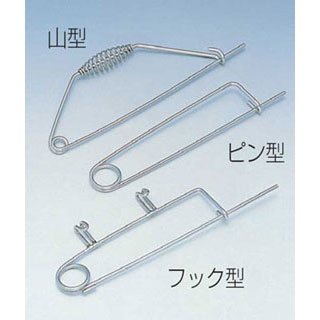 【まとめ買い10個セット品】18-8スプーン通し ピン型【メイチョー】
