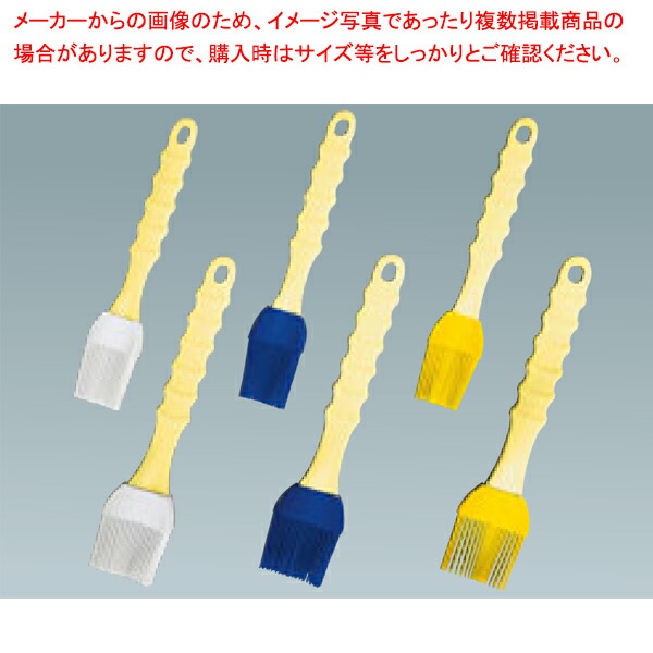 【まとめ買い10個セット品】『刷毛 ハケ ブラシ』 シリコン シリコーン塗り刷毛 LL ブルー 【 バレンタイン 手作り 】【メイチョー】
