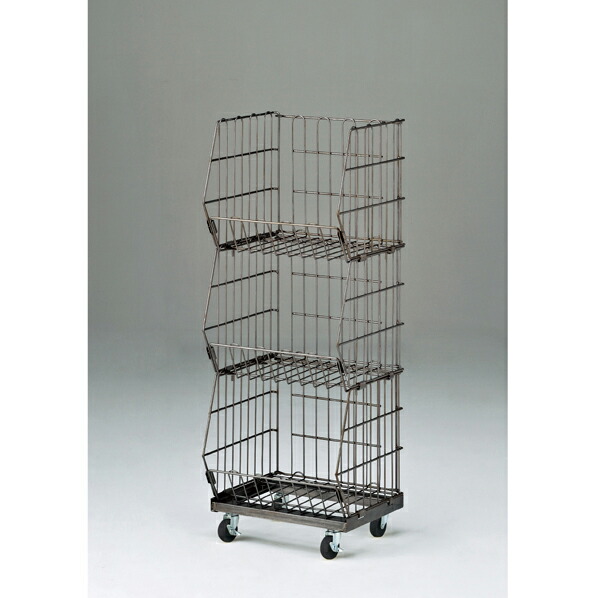 楽天市場】ジャンブルバスケット強化型 ワイドタイプ 黒 3段 61-752-18