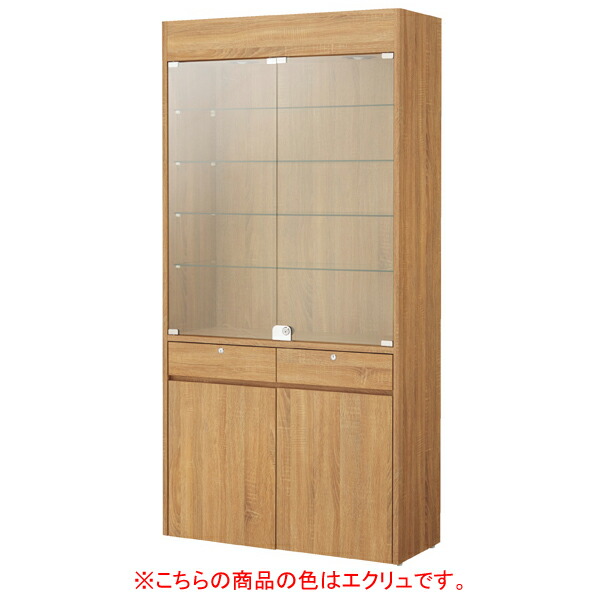 貝印　店舗什器　テーブルウェア　ショーケース　照明付き　点灯します 楽天市場】木製壁面用L型ショーケースダウンライト付き ラスティック