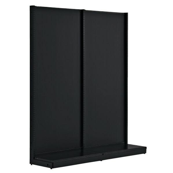 KZ ブラック片面ボードタイプ W120×H150cm本 61-535-23-3 【システム什器 KS/KZゴンドラ什器 KS/KZ ブラック KZ ボードタイプ 片面タイプ ブラック 本体 W120cm】【メイチョー】