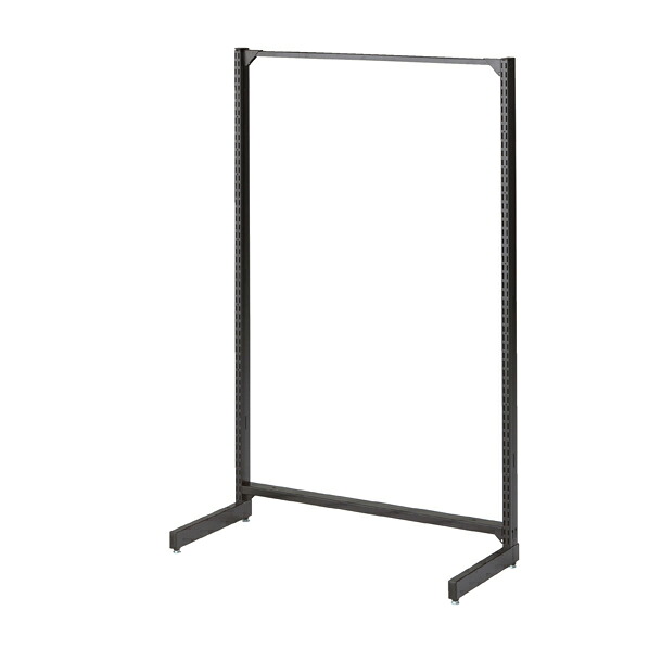 BR50片面120×150cmオープンタイプ本体ブラック 61-540-29-2 【システム什器 BR50(ベーシックラック) ゴンドラ什器 本体 BR50片面 ブラック オープンタイプ W120cmタイプ 本体】【メイチョー】