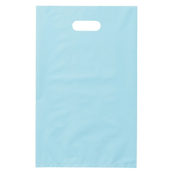 【まとめ買い10個セット品】ポリ袋ソフト型 ブルー 40×50cm 50枚 61-782-41-3 【 ラッピング用品 レジ袋・ポリ袋 スクエアバッグ（無地） ポリ袋ソフト型 カラー ブルー 】【メイチョー】