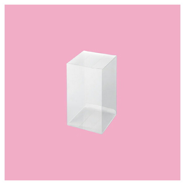 【まとめ買い10個セット品】クリアボックス 9×9×18cm 10枚 61-549-82-9 【 ラッピング用品 ギフトボックス クリアボックス クリアボックス 】【メイチョー】