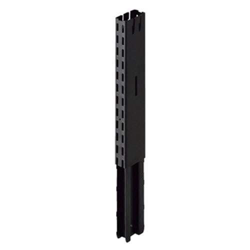 【まとめ買い10個セット品】 BR50用上部継ぎ柱 ブラック H30cm 61-24-2-1 【メーカー直送/代金引換決済不可】【店舗什器 パネル 壁面 店舗備品 仕切 棚】【メイチョー】