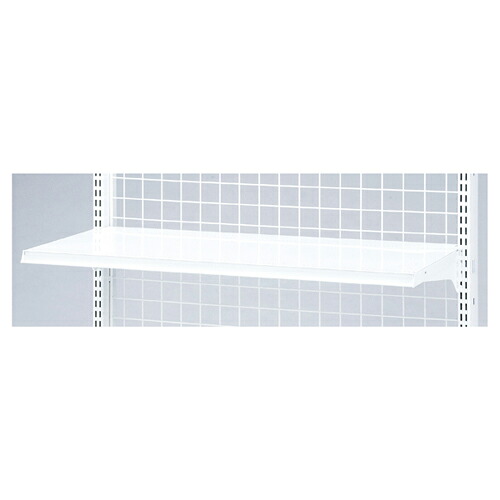 【まとめ買い10個セット品】 スチール棚セット 3段可変式 KS／KZホワイト用 W90cmタイプ D45cm 61-27-9-7 【メーカー直送/代金引換決済不可】【店舗什器 パネル 壁面 店舗備品 仕切 棚】【メイチョー】