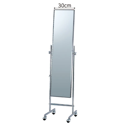 鏡 全身ミラー スリムスタンドミラー〔鏡厚5mm〕 61-134-3-1 【店舗什器 ミラー スリムタイプ スリムスタンドミラー 鏡厚5mm）】【店舗 什器 鏡 スタンドミラー スリム カラフル ワイド 姿見 インテリア 業務用 ルームミラー】【メイチョー】