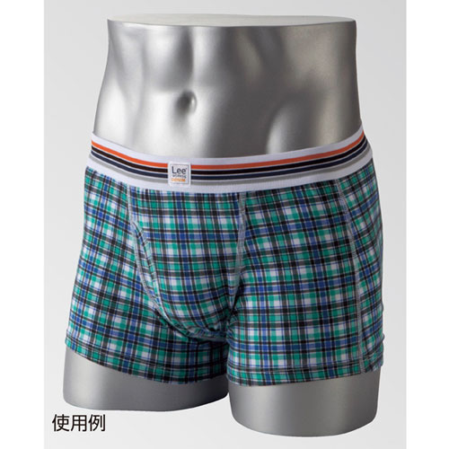 【まとめ買い10個セット品】紳士パンツ用卓上ディスプレーシルバーメタリック【メーカー直送/代金引換決済不可】【店舗什器マネキンディスプレーボディ店舗備品】【メイチョー】
