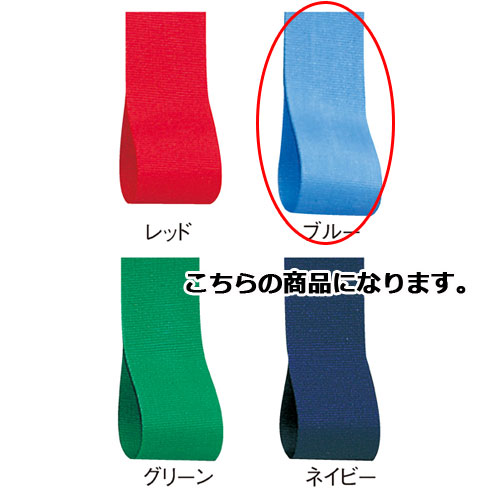 【まとめ買い10個セット品】ロイヤルタフタ 12mm幅 ブルー 61-275-3-6 【店舗備品 包装紙 ラッピング 袋 ディスプレー店舗】【メイチョー】