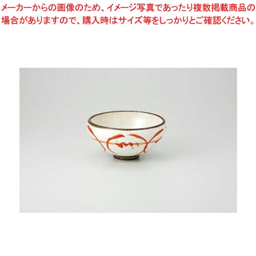 【まとめ買い10個セット品】【38H127-18】萩粉引 平小鉢(赤絵)まごころ第38集【キャンセル/返品不可】【メイチョー】