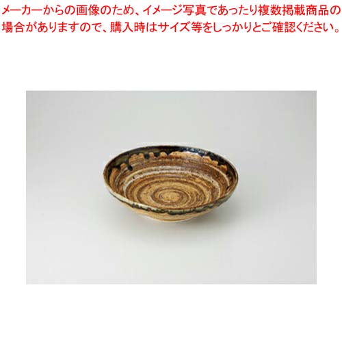 【まとめ買い10個セット品】和食器 白波織部流し 7.5めん皿 37Y328-09 まごころ第37集 【キャンセル/返品不可】【メイチョー】