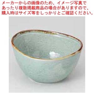 【まとめ買い10個セット品】和食器 渕流楕円渋草釉 4.0小鉢 37H102-12 まごころ第37集 【メイチョー】