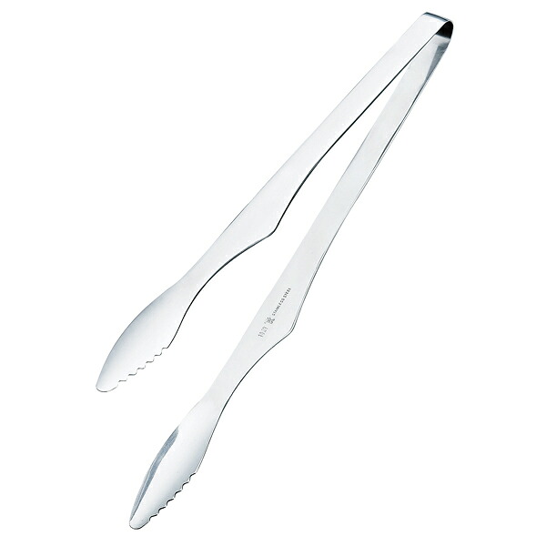 【まとめ買い10個セット品】18-0　焼肉トング　240mm【メイチョー】｜開業プロ メイチョー