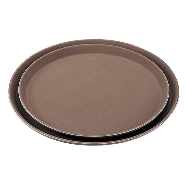 【まとめ買い10個セット品】ノンスリップトレー 1400CT ターバンタン キャンブロ (丸型)(FRP)【メイチョー】
