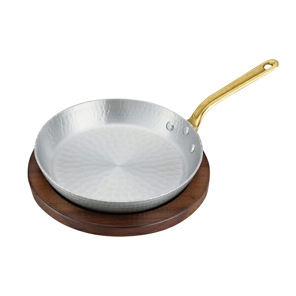 【まとめ買い10個セット品】プロキングパエリア鍋用　木台(片手)　18cm用【メイチョー】