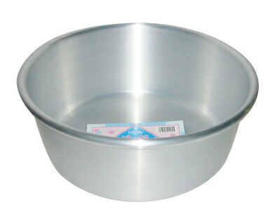 【まとめ買い10個セット品】アルマイト　ニュー洗桶　33cm【メイチョー】