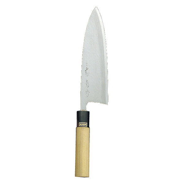 堺菊守　銀3　出刃　180mm【メイチョー】