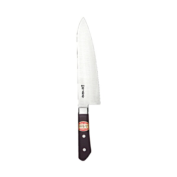 堺菊守 日本鋼 洋出刃 180mm【メイチョー】|開業プロ メイチョー