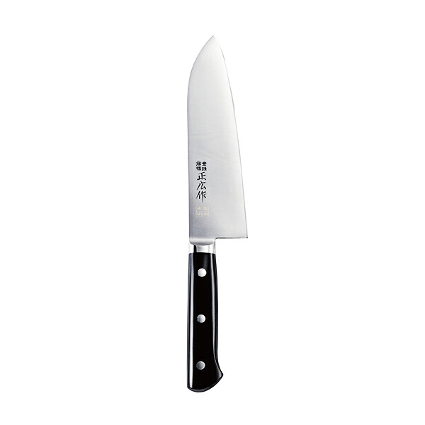 【まとめ買い10個セット品】正広　MV鋼本焼　三徳型　175mm 14823【メイチョー】