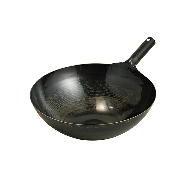 山田 鉄 打出北京鍋(片手) 42cm 1.6mm
