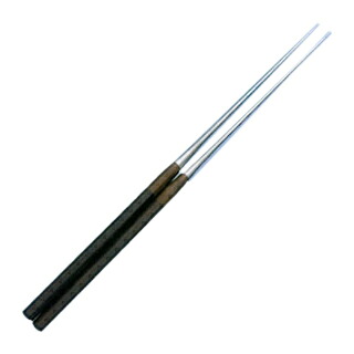 堺孝行 盛箸［八角黒丹水牛柄］ 18cm 【菜箸 盛り箸 業務用】【メイチョー】｜開業プロ メイチョー