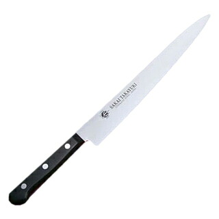 堺孝行 イノックス 筋引包丁 抗菌カラー柄仕様 27cm 11424 黒【堺孝行 洋庖丁業務用店舗用 店用 プロ用 キッチン用品 厨房 レストラン 包丁 庖丁 切れ味抜群 職人 料理 調理 販売】【メイチョー】