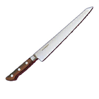 楽天市場】堺孝行(日本鋼・ﾂﾊﾞ付)筋引 27cm 15024【包丁