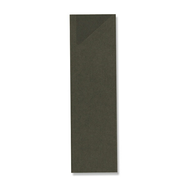 【まとめ買い10個セット品】箸袋 色道楽 黒 500枚【メイチョー】