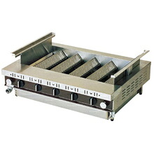 焙ずるごはん炊きK型 K-3C 12A･13A(都市屁っ放り) 【製造会社直送/信用販売決済不可】【お役目用 焼き物機 焼き物器 一般受け 遠赤外線グリラー 勝手もと 焼台 魚焼き機 魚焼き器 フィッシュロースター お役目用焼台 焼き台 売りわたす】【メイチョー】