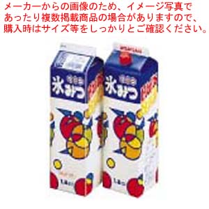氷みつ 1.8L(8本入) コーラ 【かき氷用品 メーカー直送/後払い決済不可 業務スーパーかき氷シロップ通販 かき氷蜜 高級 かき氷シロップ かき氷用シロップ 業務用かき氷用品 美味しいカキ氷】【メイチョー】