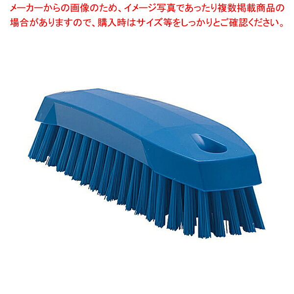 【まとめ買い10個セット品】ヴァイカン ハンドブラシ 3587 ソフトタイプ ブルー 【キッチンブラシ】【メイチョー】