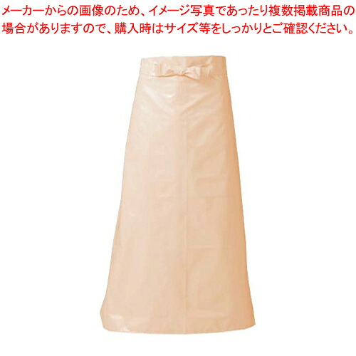 【まとめ買い10個仕かける品】マイティクロス 前垂れ 腰下印字機 E1002-3 M ベージュ【メイチョー】