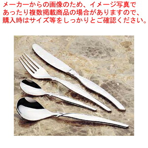 【まとめ買い10個セット品】 18-8フローライン デザートナイフ (刃付) 【デザートナイフ】【カトラリー】【メイチョー】