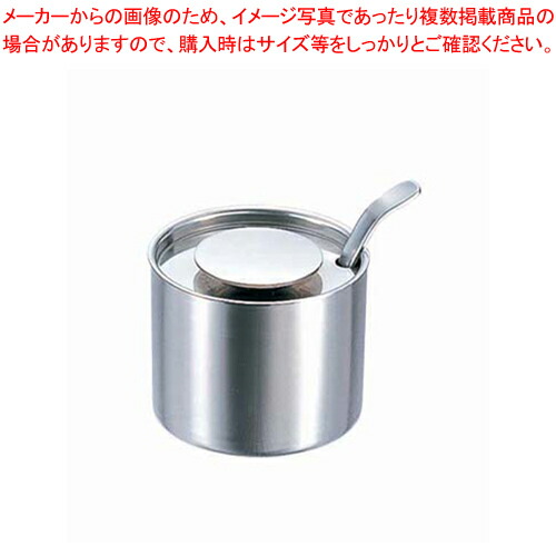 【まとめ買い10個セット品】 18-8ニューシュガーポット (レードル付)MR-494 【業務用 シュガーポット 人気 コーヒー ティー 用品 シュガー ディスペンサー テーブルウェア 卓上用品 卓上品 砂糖入れ 便利 シュガー 保存容器 シュガーストッカー】【メイチョー】