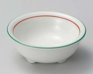 【まとめ買い10個セット品】和食器 ア016-398 赤絵三ッ足千代口珍味【キャンセル/返品不可】【メイチョー】｜開業プロ メイチョー