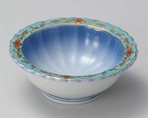 【まとめ買い10個セット品】和食器 ア016-238 交趾唐草千代口【キャンセル/返品不可】【メイチョー】｜開業プロ メイチョー