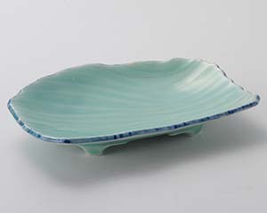 【まとめ買い10個セット品】和食器 ミ021-048 深海青磁流水彫向付【キャンセル/返品不可】【メイチョー】|開業プロ メイチョー