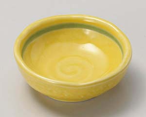 【まとめ買い10個セット品】和食器 ア042-118 黄釉丸千代口【キャンセル/返品不可】【メイチョー】