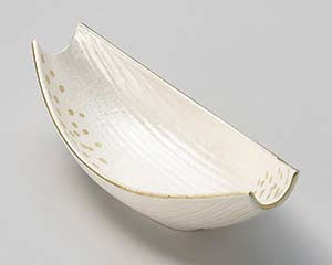 【まとめ買い10個セット品】和食器 ロ027-068 金吹雪向付【キャンセル/返品不可】【メイチョー】|開業プロ メイチョー