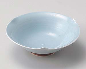 【まとめ買い10個セット品】和食器 ホ037-218 青磁三ツ押鉢【キャンセル/返品不可】【メイチョー】