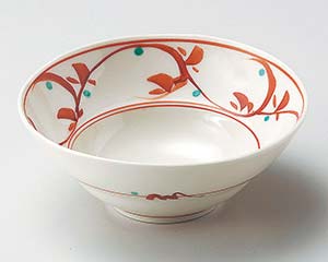 【まとめ買い10個セット品】和食器 ア047-148 赤絵唐草鉢【キャンセル/返品不可】【メイチョー】｜開業プロ メイチョー 13,829円