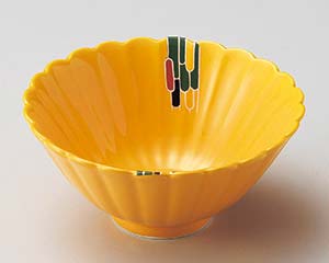 【まとめ買い10個セット品】和食器 ウ058-098 黄釉三彩菊形小鉢【キャンセル/返品不可】【メイチョー】|開業プロ メイチョー