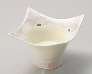 【まとめ買い10個セット品】和食器 ト057-098 ピンク一珍ハケ四方上り高台小鉢【キャンセル/返品不可】【メイチョー】|開業プロ メイチョー