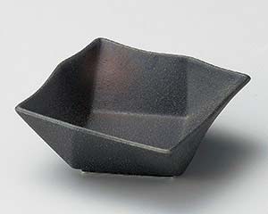 【まとめ買い10個セット品】和食器 ネ065-118 備前風オリメ角鉢小【キャンセル/返品不可】【メイチョー】｜開業プロ メイチョー