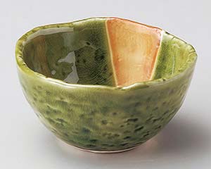 【まとめ買い10個セット品】和食器 ツ073-688 ヒワ貫入タタラ小鉢(小)【キャンセル/返品不可】【メイチョー】