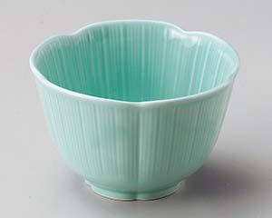 【まとめ買い10個セット品】和食器 チ073-218 ヒスイ梅型小鉢(小)【キャンセル/返品不可】【メイチョー】