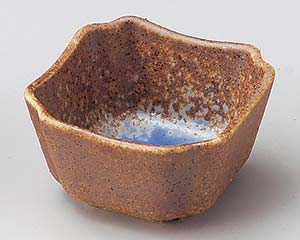 【まとめ買い10個セット品】和食器 オ079-478 伊賀トルコ吹き角小鉢【キャンセル/返品不可】【メイチョー】