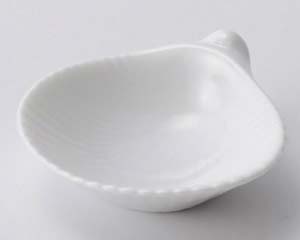 【まとめ買い10個セット品】和食器 ア093-378 shell 白磁珍味【キャンセル/返品不可】【メイチョー】