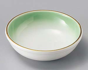 【まとめ買い10個仕かける品】和食器  ツ096-188 ヒワ吹渕金丸小鉢【取りやめる/返品不可】【メイチョー】 キッチン用品・食器・調理器具-食器・カトラリー・グラス